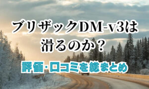 ブリザック dm-v3 滑る