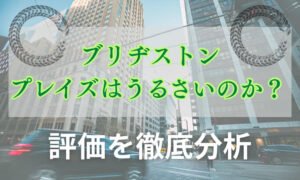 ブリヂストン プレイズ うるさい